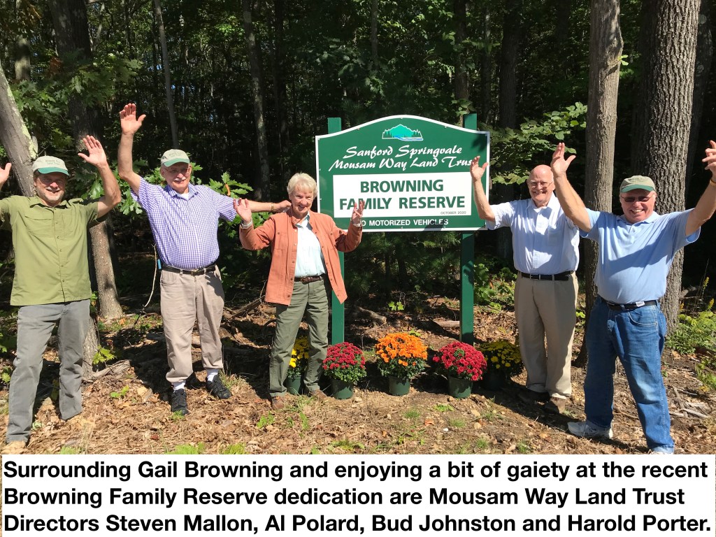 Browning Family Reserve&nbsp;Dedication